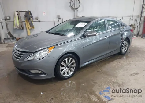 2014 Hyundai Sonata Limited z USA, uszkodzony, nr VIN 5NPEC4AC3EH921782